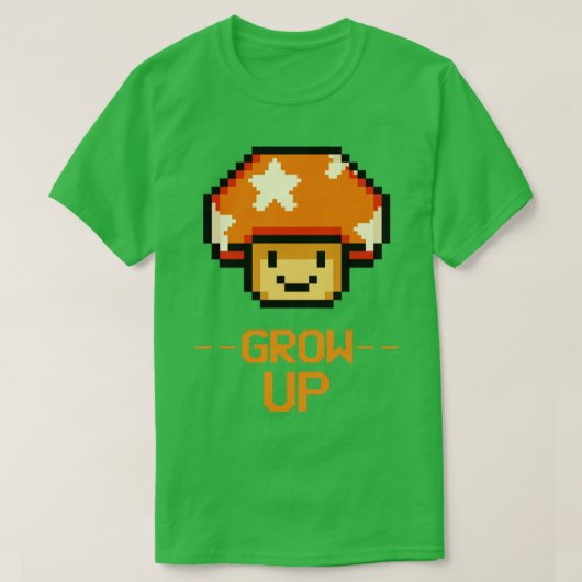 Groei op t-shirt (Design voorkant)