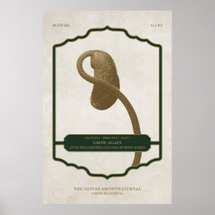 GROEI OPNIEUW - MATURE DESIGN JOURNAL POSTER