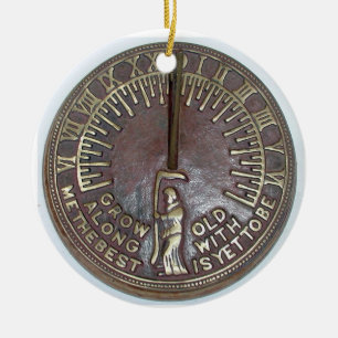 GROEI OUD MET MIJ HET BESTE IS NOG NIET KERAMISCH ORNAMENT
