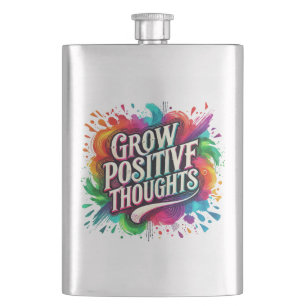Groei positieve gedachten drink foto's grappig sch flacon