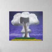 Groei van agressie Fantasy Abstract Canvas Afdruk (Voorkant)