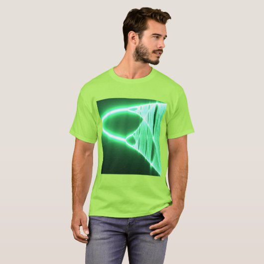 Groeialgoritme voor cellulaire automatische gegeve t-shirt (Voorkant volledig)