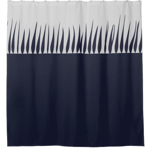 Groeiblauw Douchegordijn (Voorkant)