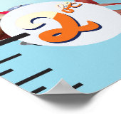 Groeidiagram met bi-Vliegtuig Poster (Hoek)