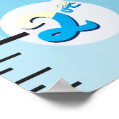 Groeidiagram met bi-Vliegtuig Poster (Hoek)