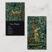 GROEIEN,BOSLANDSE DIEREN DOEN Groene Florenz Visitekaartje (Voorkant / Achterkant)