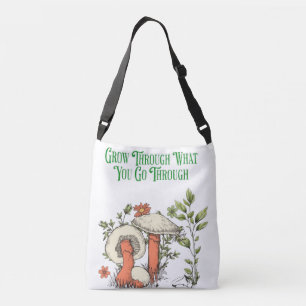 Groeien door wat je doormaakt - Motivatie ca Crossbody Tas