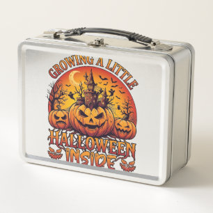 Groeien Kleine Halloween Binnen Pompoenen Geheime 