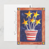Groeiend patriottisme briefkaart (Voorkant / Achterkant)