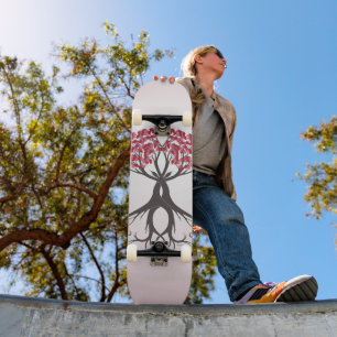Groeiend samen met liefdesskateboard skateboard