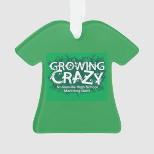 Groeiende Crazy Show-versiering 2015 Ornament