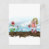 Groeiende harten briefkaart (Voorkant)