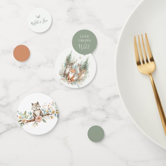 Groeiende liefde wild en gratis confetti (Groep)