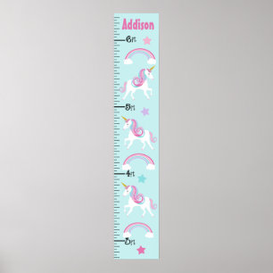 Groeigrafiek Unicorn & Rainbows houdt op 8x44! Poster