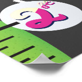 Groeigrafiek van de Grote Prijs. Poster (Hoek)