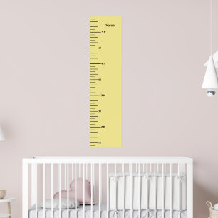 Groeigrafiek voegt de Naam van het Kind toe en voe Poster