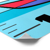 Groeischema voor de groei van de cartoon van het l poster (Hoek)