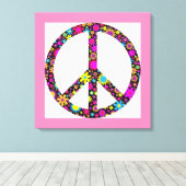 GROEISVREDESSIGN CANVAS AFDRUK (Insitu (Houten vloer))