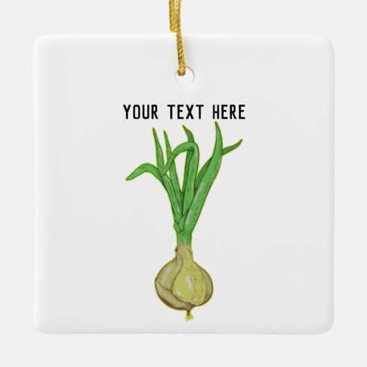 Groeiuien Keramisch Ornament (Voorkant)