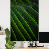Groen 3D-behang Poster (Thuiskantoor)