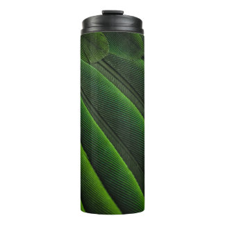 Groen 3D-behang Thermosbeker