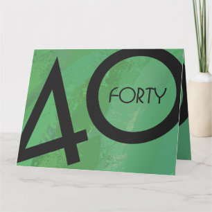 Groen 40 decennium kaart