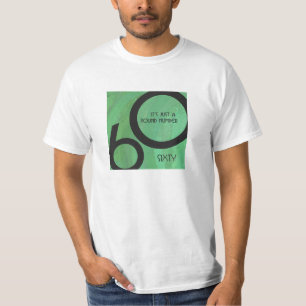 Groen 60 decennium t-shirt