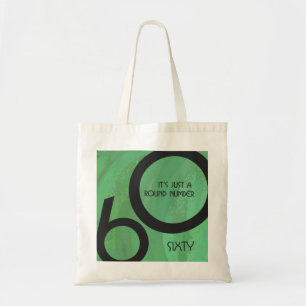 Groen 60 decennium tote bag