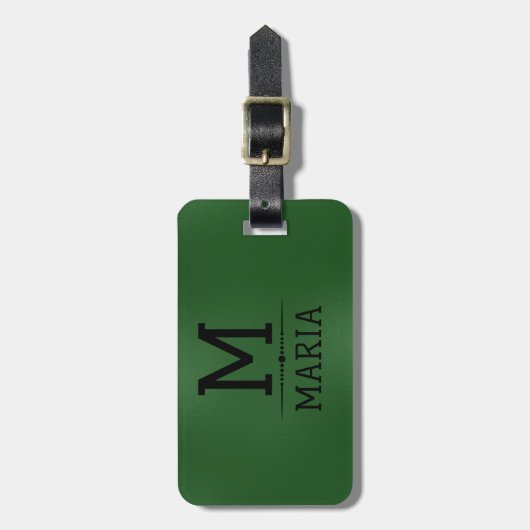 Groen abstract achtergrondbagagelabel vormgeven bagagelabel (Voorkant verticaal)
