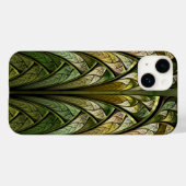 Groen Abstract Glas in lood West Wind Case-Mate iPhone Case (Achterkant (horizontaal))