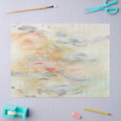 Groen Abstract Patroon Decoupage Tissue Paper Tissuepapier (Craft)