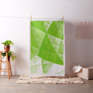 Groen abstract patroon stof