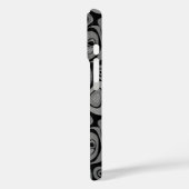 Groen, abstract, retro Case-Mate iPhone case (Achterkant / Links)