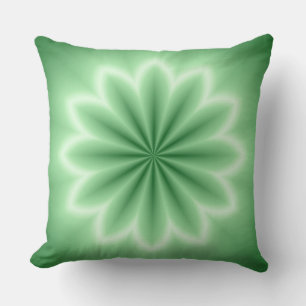 Groen Abstract Star-Sierkussen Kussen