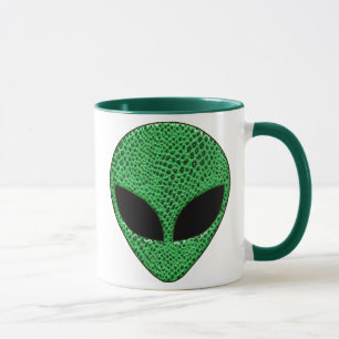 Groen Alien Hagedis Wezen Mok