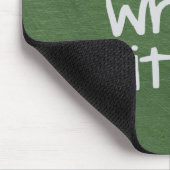 groen alkbord muismat (Hoek)