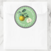 Groen Apple Jam Preserve Label (Tas)