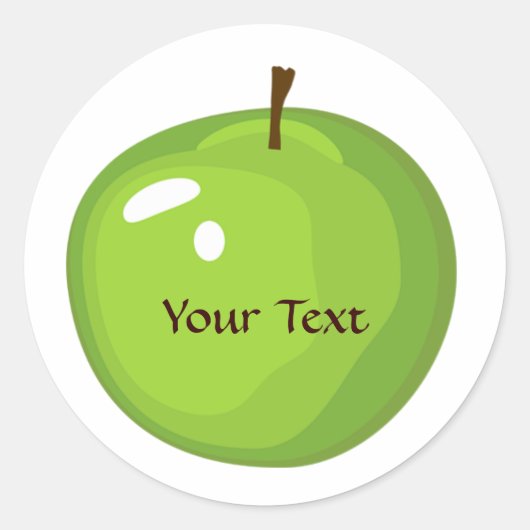 Groen Apple Label (Voorkant)