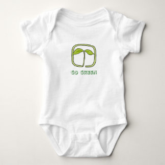 groen - baby romper
