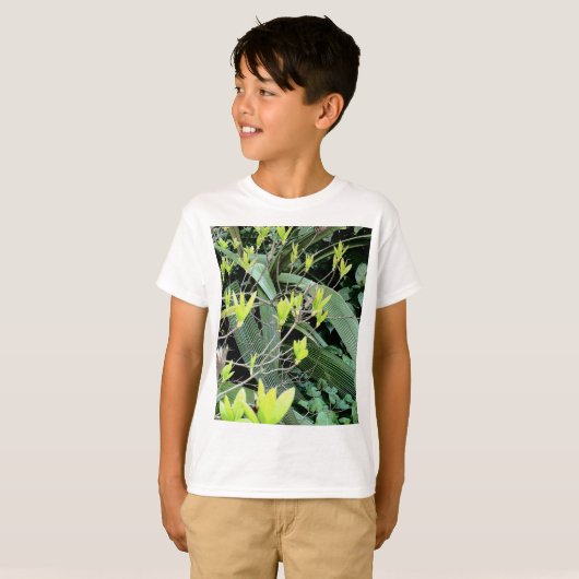 groen baby t-shirt (Voorkant volledig)