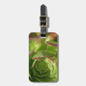 Groen Bagagelabel (Voorkant verticaal)
