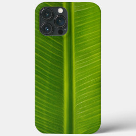 Groen bananenblad, vers iPhone 13 pro max hoesje