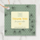 groen bedrijf dank u Label (Voorkant)