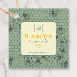  groen bedrijf dank u Label