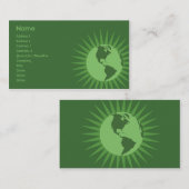 Groen - Bedrijven Visitekaartje (Voorkant / Achterkant)