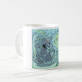 Groen beest koffiemok (Voorkant links)