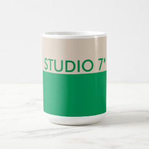 Groen beige - Natuurlijke reeks Koffiemok