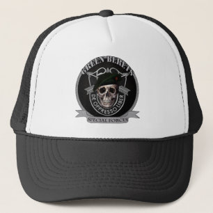 GROEN BERET SPECIALE KRACHTEN TRUCKER PET