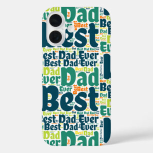 Groen Beste Papa Ooit iPhone / iPad Case