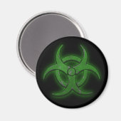 Groen biogevaar magneet (Voorkant / Achterkant)